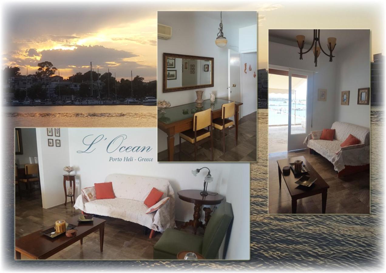 L΄Ocean Apartment Porto Heli Luaran gambar