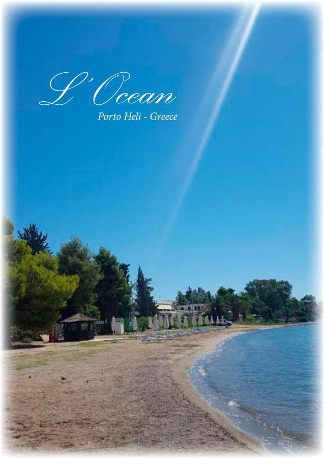 L΄Ocean Apartment Porto Heli Luaran gambar